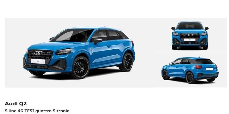 Gebraucht Audi Q2 S-Line 190 PS (139 kW) 2022 Blau SUV