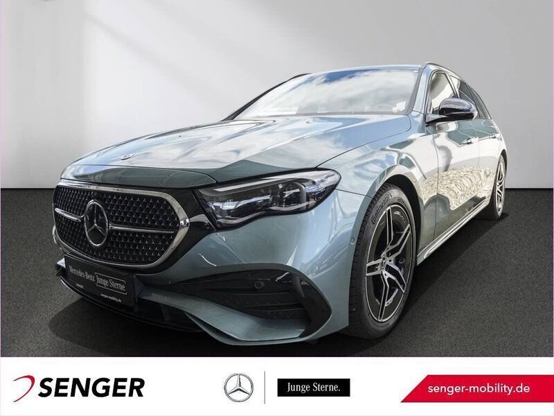 Grau Gebraucht 2024 Mercedes E220 AMG Limousine | 54.440 € (Fairer Preis) - Bild 1/4