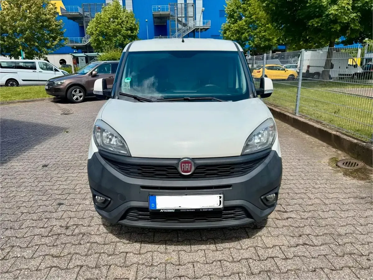 Gebraucht Fiat Doblò 90 PS (66 kW) 2016 Weiß Van / Kleinbus