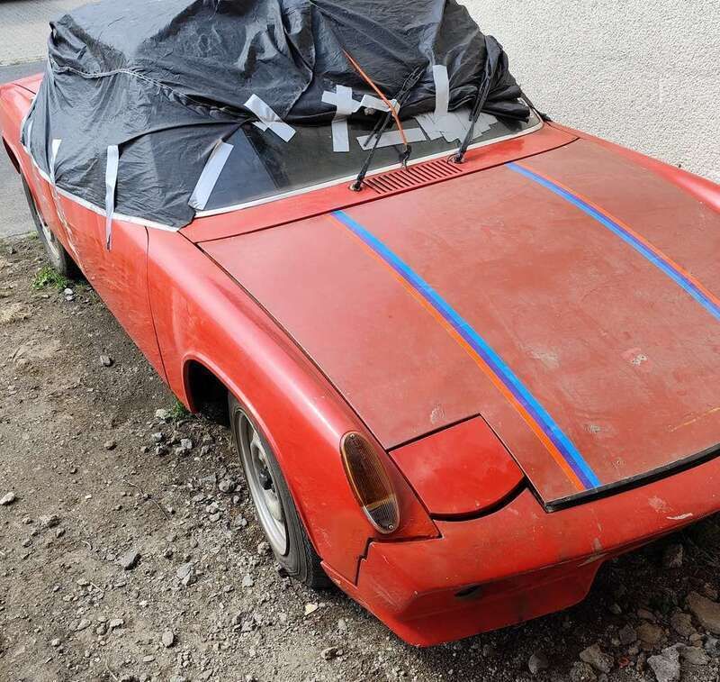 Rot Gebraucht 1973 Porsche 914 Cabrio | 5.000 € - Bild 1/4