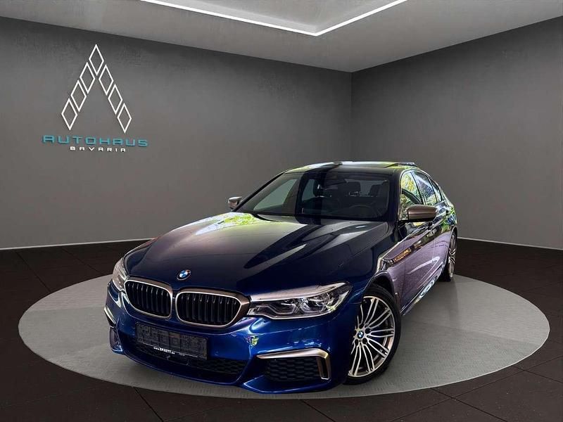 Blau Gebraucht 2017 BMW 550 Limousine | 28.900 € (Fairer Preis) - Bild 1/4