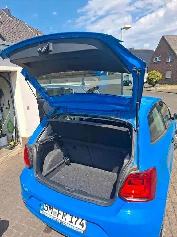 Gebraucht VW Polo Trendline 60 PS (44 kW) 2014 Blau Kleinwagen