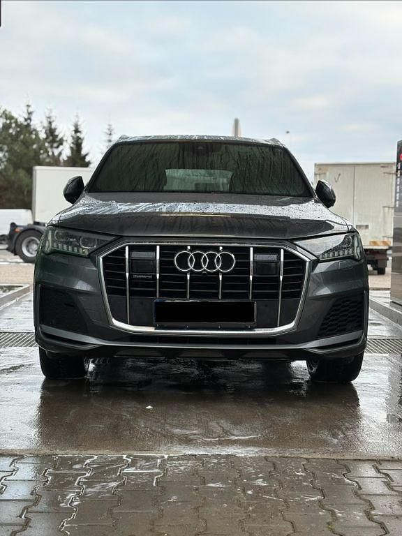 Grau Gebraucht 2019 Audi Q7 S-Line SUV | 29.500 € (Teuer) - Bild 1/4