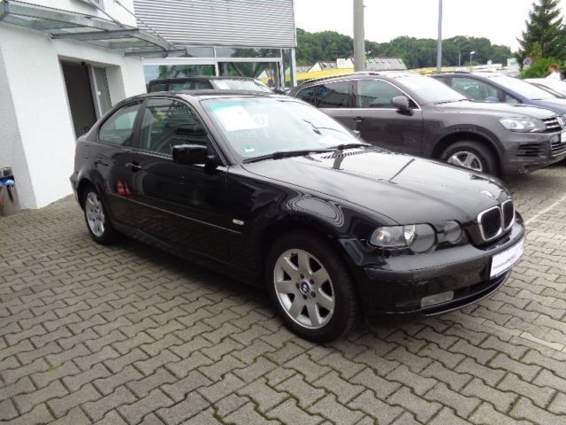 Gebraucht BMW 316 Compact Advantage 116 PS (85 kW) 2003 Schwarz Kleinwagen