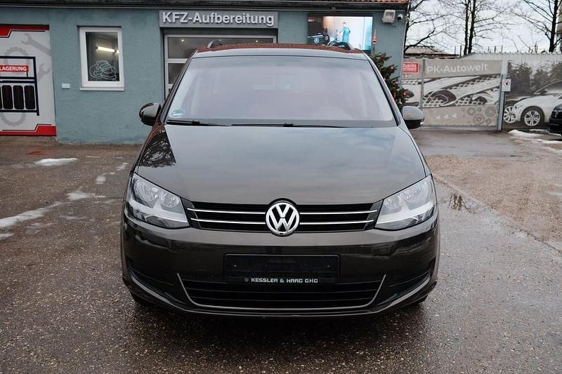 Gebraucht VW Sharan Comfortline 200 PS (147 kW) 2014 Schwarz Van / Kleinbus