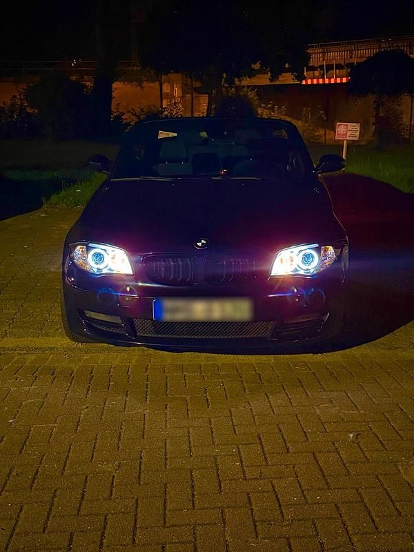 Blau Gebraucht 2008 BMW 118 Cabriolet Cabrio | 4.700 € (Superpreis) - Bild 1/4