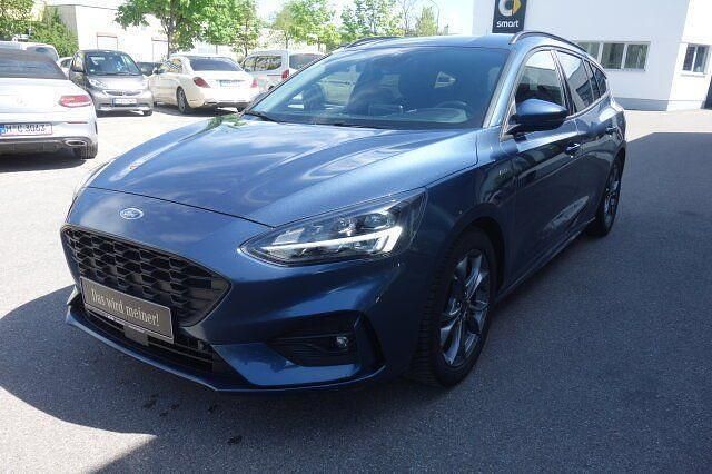 Usata Ford Focus ST-Line 120 CV (88 kW) 2022 Blu Station wagon