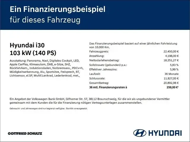 Gebraucht Hyundai i30 N Line 140 PS (102 kW) 2025 Blau Limousine