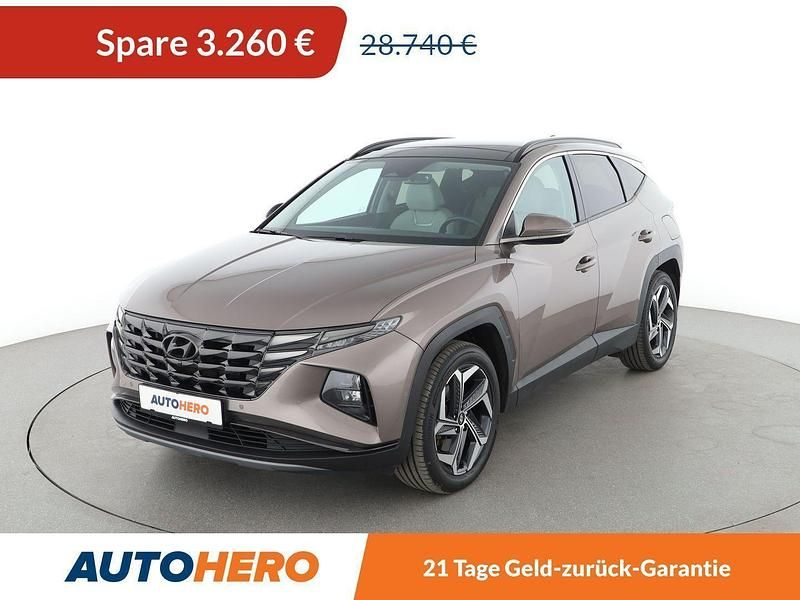 Braun Gebraucht 2022 Hyundai Tucson Prime SUV | 24.850 € (Fairer Preis) - Bild 1/3