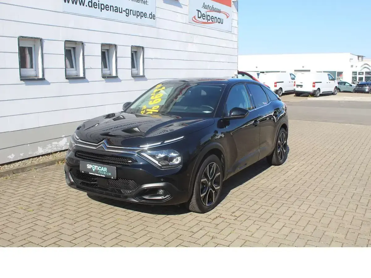 Gebraucht Citroën e-C4 Shine 56 kW (77 PS) 2022 Perla nera schwarz Limousine