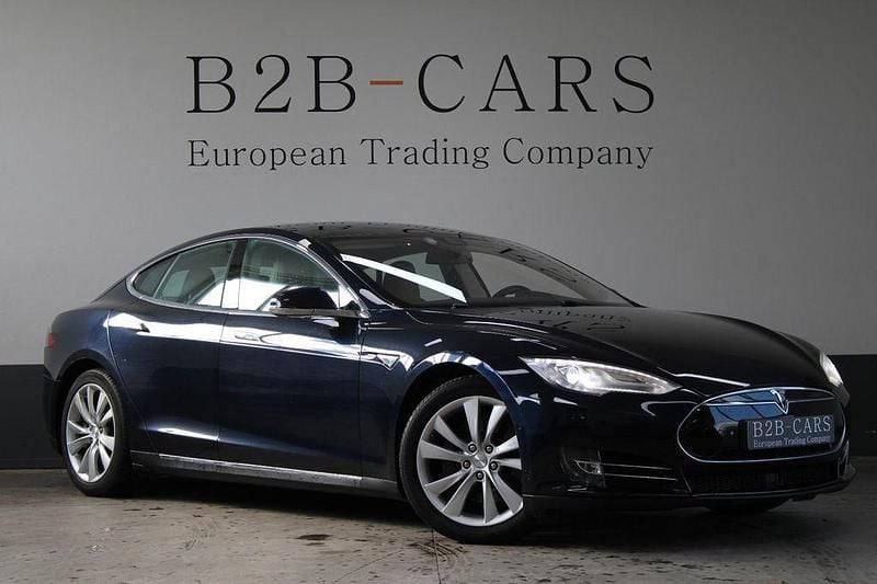 Gebraucht Tesla Model S 309 kW (421 PS) 2015 Blau Kleinwagen