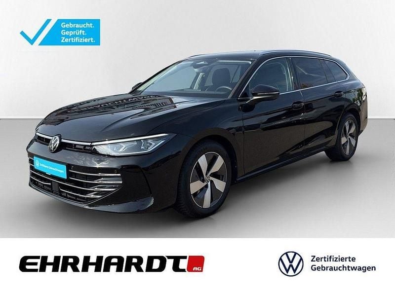 Grenadillschwarzmetallic Gebraucht 2024 VW Passat Elegance Kombi | 35.950 € (Guter Preis) - Bild 1/3