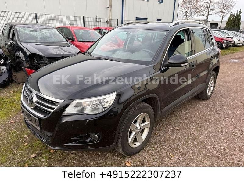 Schwarz Gebraucht 2008 VW Tiguan Sportline SUV | 4.799 € (Teuer) - Bild 1/4