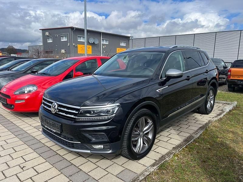 Gebraucht VW Tiguan Allspace Highline 150 PS (110 kW) 2017 Schwarz SUV
