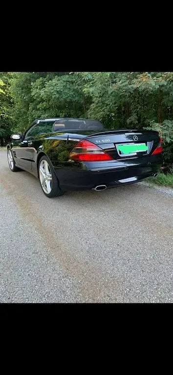Gebraucht Mercedes SL500 306 PS (225 kW) 2002 Schwarz Cabrio