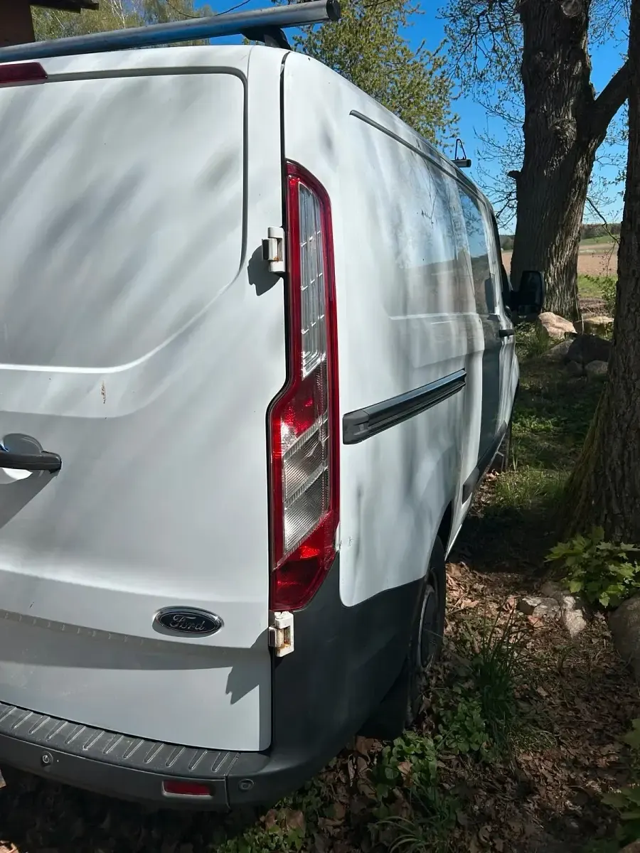 Usata Ford Transit Custom 101 CV (74 kW) 2014 Bianco Furgone