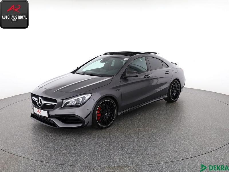 Mountaingrau Gebraucht 2018 Mercedes CLA45 AMG AMG Coupé | 33.880 € (Etwas zu teuer) - Bild 1/4