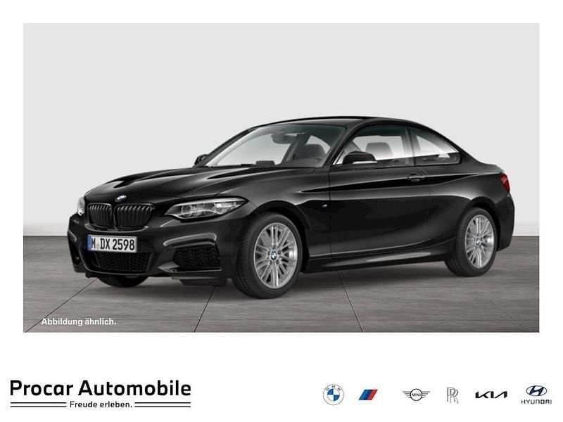 Schwarz Gebraucht 2021 BMW 218 M Sport Coupé | 23.970 € (Guter Preis) - Bild 1/4