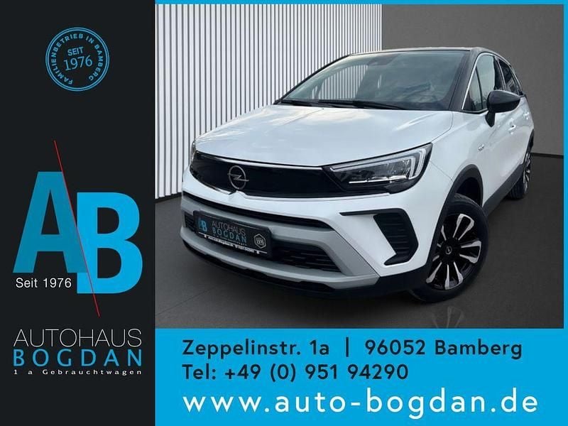 Gebraucht Opel Crossland Elegance 110 PS (80 kW) 2024 Weiß /schwarz SUV