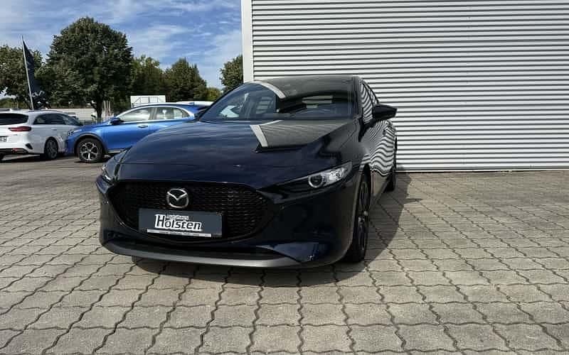 Blau Gebraucht 2022 Mazda 3 Homura-Line Limousine | 21.890 € (Guter Preis) - Bild 1/4