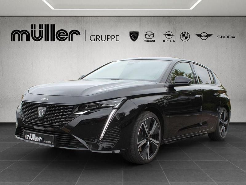 Perla nera schwarz (metallic) Gebraucht 2022 Peugeot 308 GT Limousine | 19.920 € (Guter Preis) - Bild 1/4