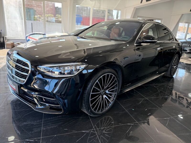 Ung. schwarz unilack Gebraucht 2022 Mercedes S500 AMG line Limousine | 89.900 € (Superpreis) - Bild 1/4