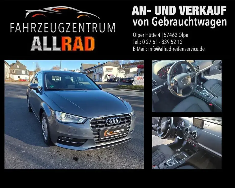Second-hand Audi A3 Attraction 105 CP (77 kW) 2013 Gri Coupe