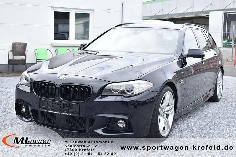 Gebraucht BMW 525 M Sport 218 PS (160 kW) 2014 Carbon schwarz metallic Kombi