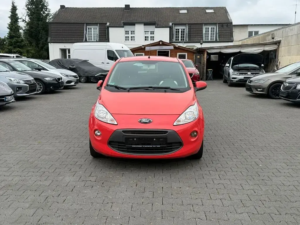 Gebraucht Ford Ka Titanium 69 PS (50 kW) 2011 Rot Kleinwagen