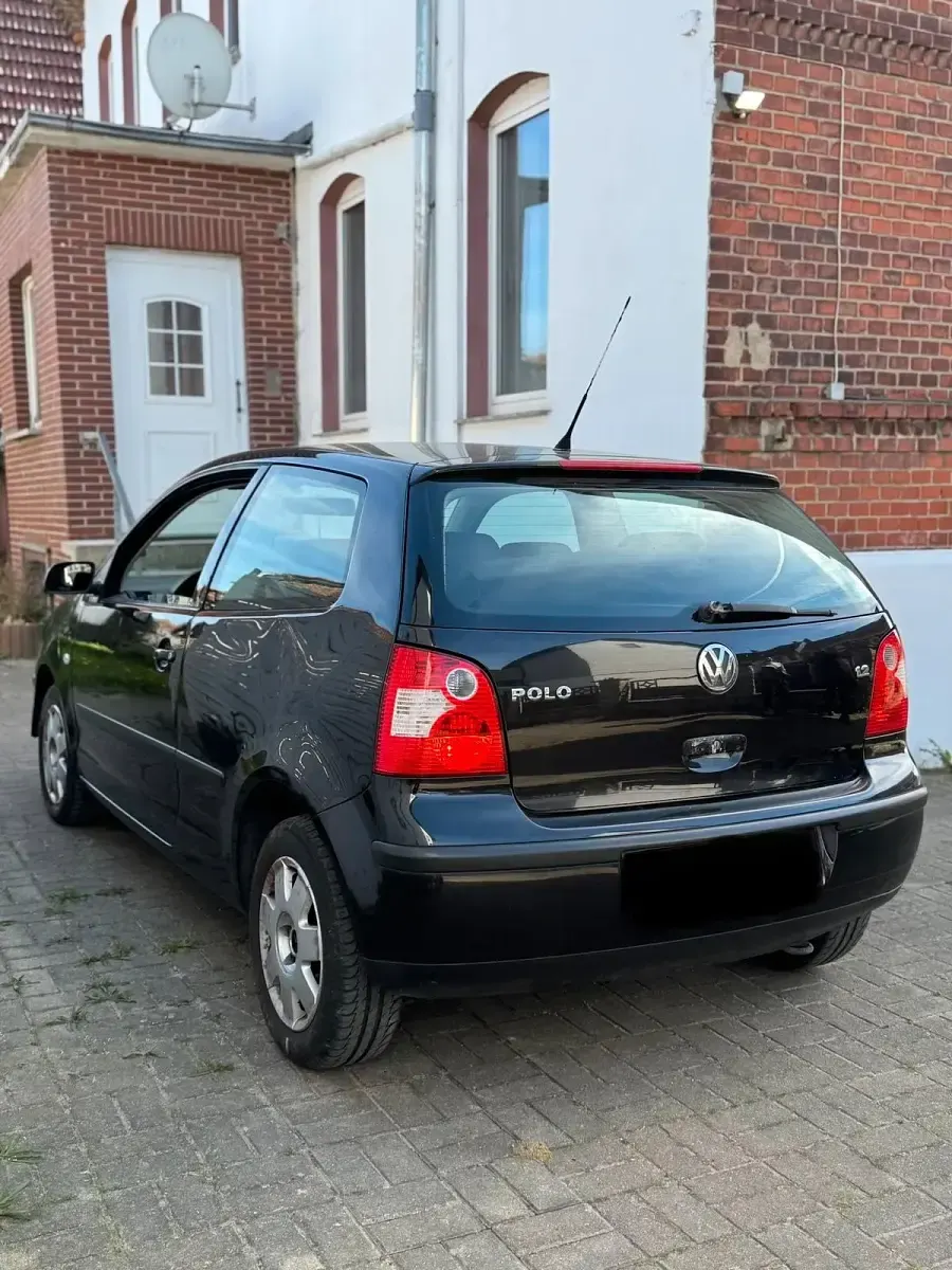 Gebraucht VW Polo 2002 Schwarz Kleinwagen
