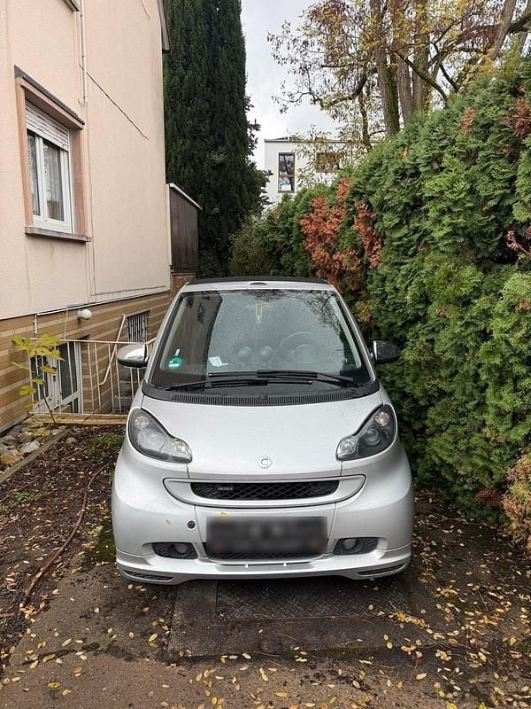 Używany Smart ForTwo Cabrio Brabus 98 KM (72 kW) 2009 Srebrny Kabriolet