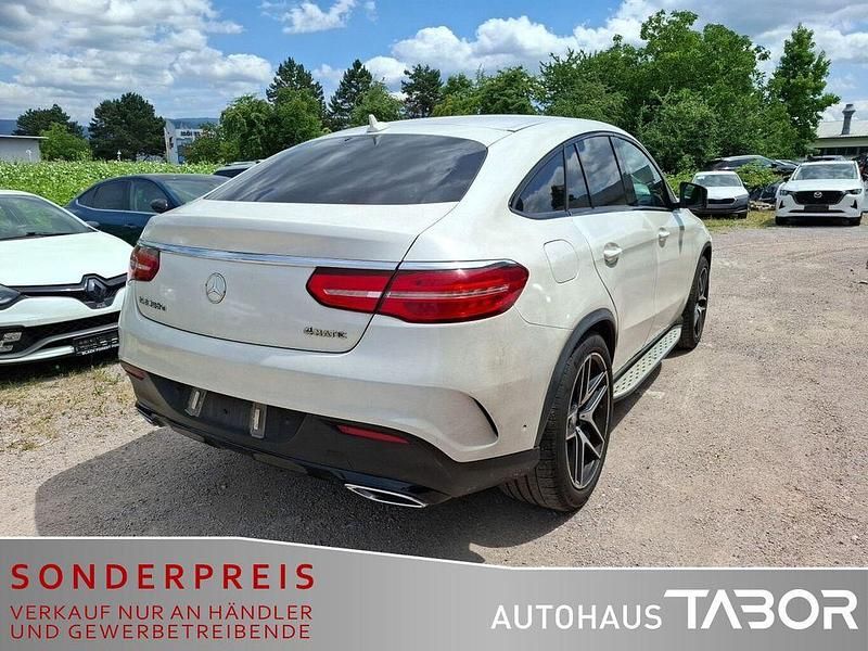 Gebraucht Mercedes GLE350 AMG line 258 PS (189 kW) 2016 Palladiumsilber  metalliclack Coupé