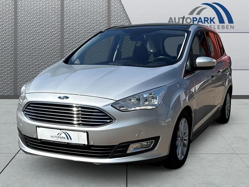 Silber Gebraucht 2017 Ford C-MAX Titanium Van / Kleinbus | 11.890 € (Fairer Preis) - Bild 1/4