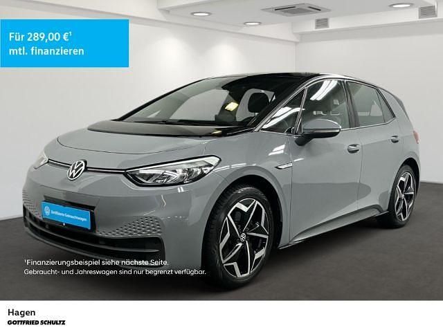 Grau Gebraucht 2021 VW ID.3 Pro Performance Kleinwagen | 18.990 € (Fairer Preis) - Bild 1/4