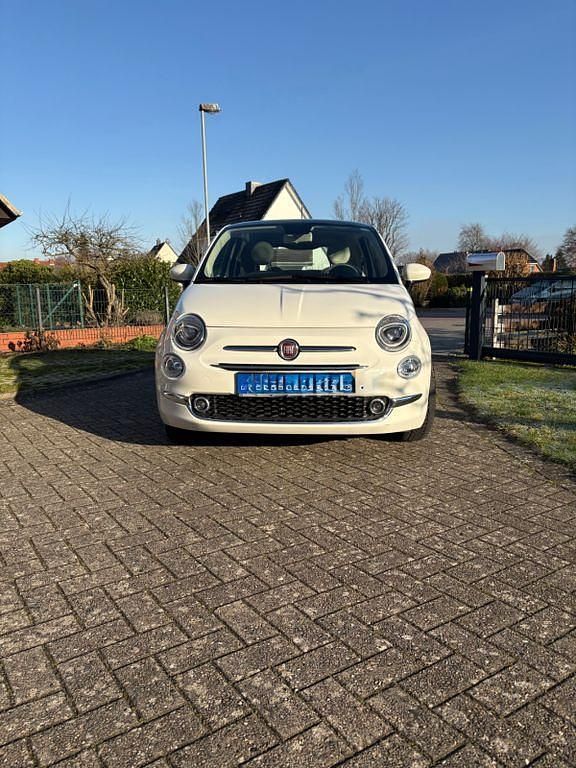 Weiß Gebraucht 2019 Fiat 500 Lounge Kleinwagen | 10.000 € (Fairer Preis) - Bild 1/4
