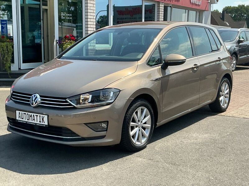 Gold Gebraucht 2016 VW Golf Sportsvan LOUNGE Van / Kleinbus | 12.400 € (Guter Preis) - Bild 1/4