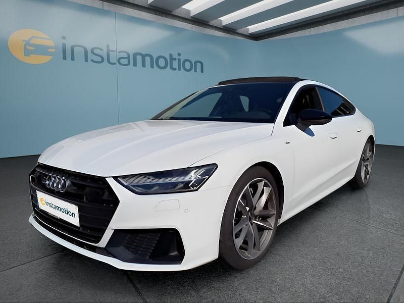 Weiß Gebraucht 2021 Audi A7 Sportback Kleinwagen | 42.849 € (Fairer Preis) - Bild 1/4
