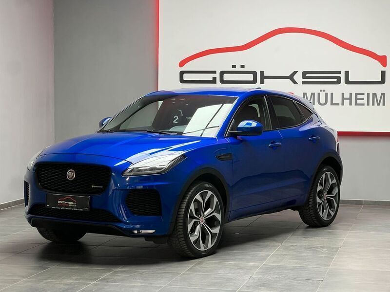 Blau Gebraucht 2018 Jaguar E-Pace R-Dynamic SUV | 24.950 € - Bild 1/4