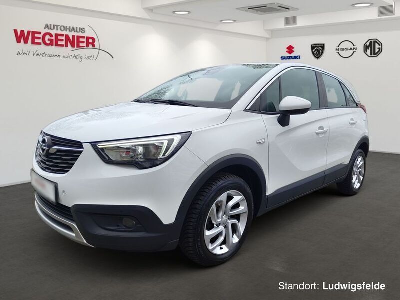 Schneeweiss/summitwhite/arctic Gebraucht 2018 Opel Crossland X Innovation SUV | 13.495 € (Fairer Preis) - Bild 1/4