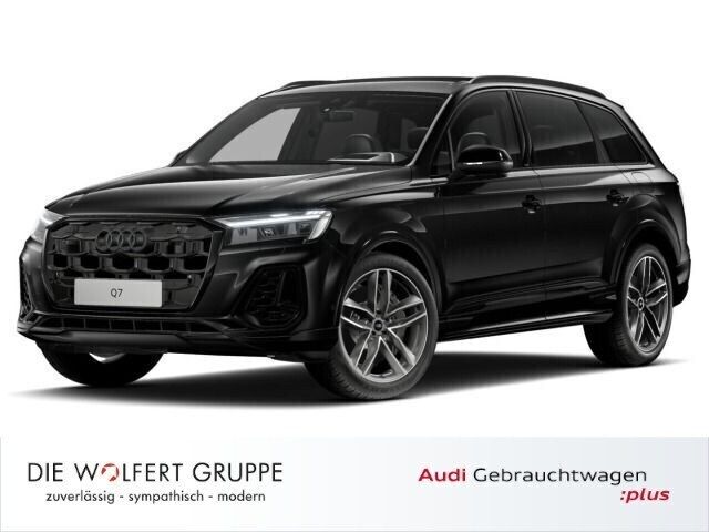 Mythosschwarz metallic Gebraucht 2024 Audi Q7 S-Line SUV | 72.680 € (Fairer Preis) - Bild 1/4
