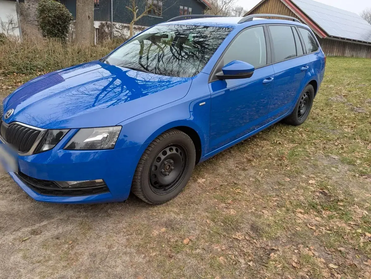 Gebraucht Skoda Octavia Clever 150 PS (110 kW) 2018 Blau Kombi