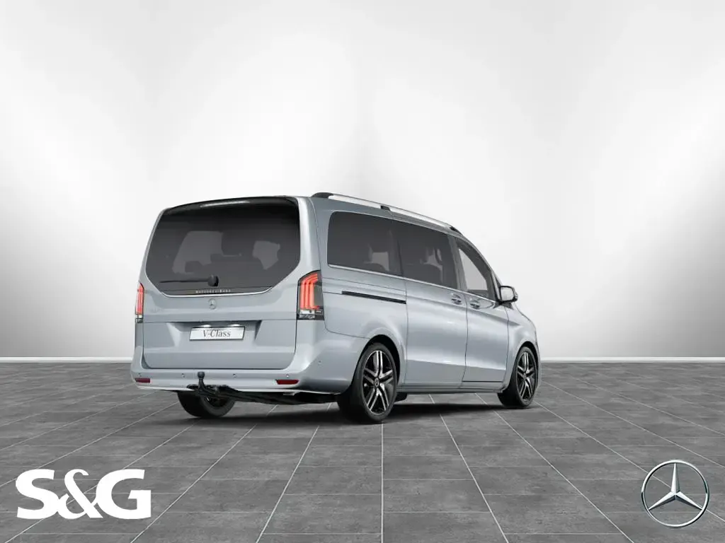 Gebraucht Mercedes V300 Avantgarde 237 PS (174 kW) 2025 Hightechsilber metallic Van / Kleinbus