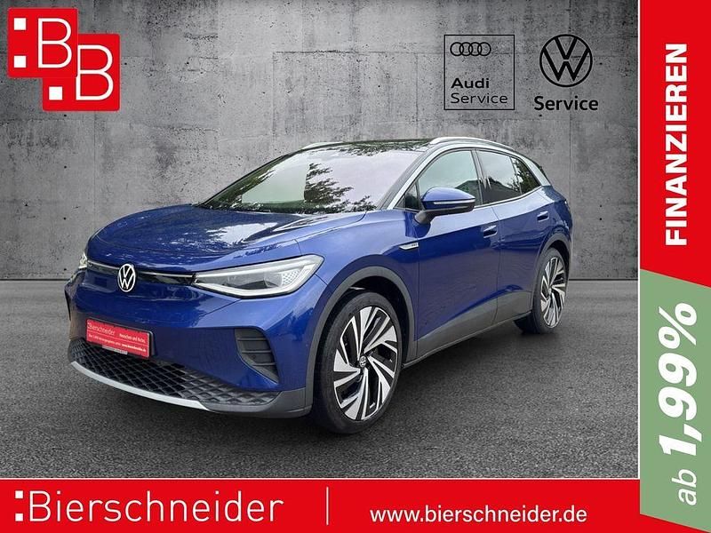 Blau Gebraucht 2023 VW ID.4 Pro Performance SUV | 32.950 € (Fairer Preis) - Bild 1/4