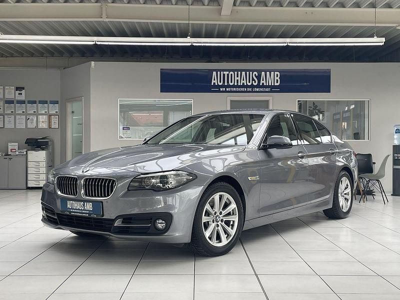 Grau Gebraucht 2015 BMW 525 Shadowline Limousine | 12.990 € (Guter Preis) - Bild 1/4