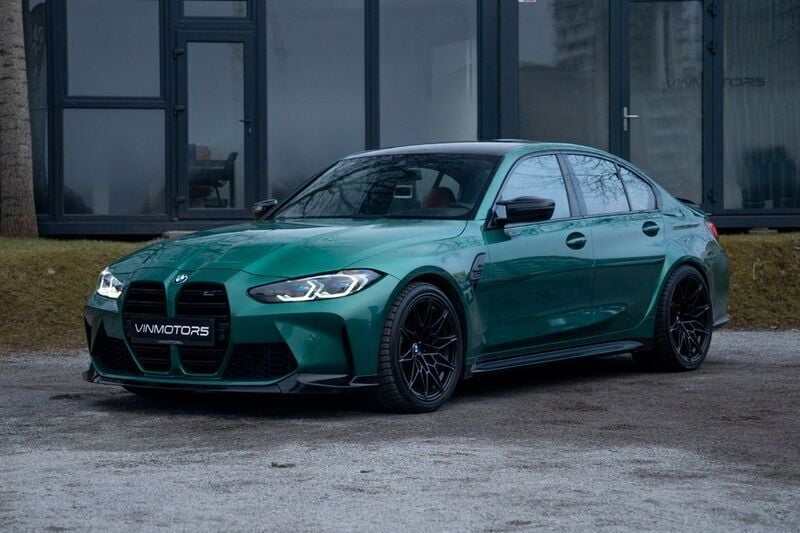 Grün Gebraucht 2021 BMW M3 Competition Edition Limousine | 59.999 € - Bild 1/4