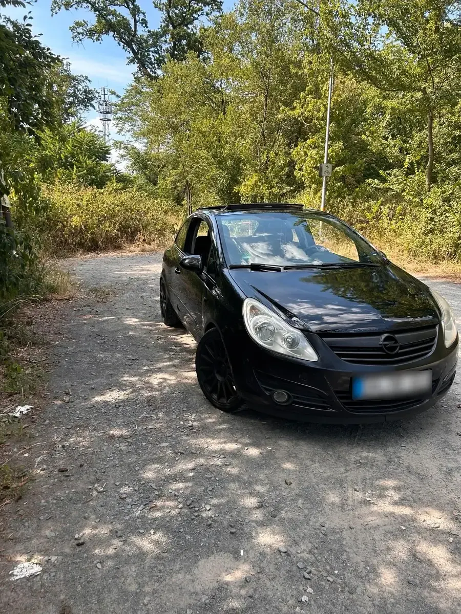 Gebraucht Opel Corsa 90 PS (66 kW) 2007 Schwarz Kleinwagen
