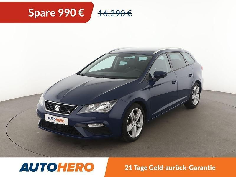 Blau Gebraucht 2018 Seat Leon FR Kombi | 15.300 € (Fairer Preis) - Bild 1/3