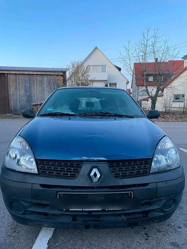 Gebraucht Renault Clio II 75 PS (55 kW) 2004 Blau Kleinwagen