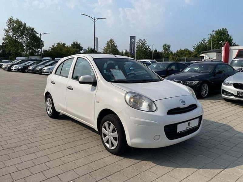 Gebraucht Nissan Micra 80 PS (58 kW) 2012 Weiß Kleinwagen