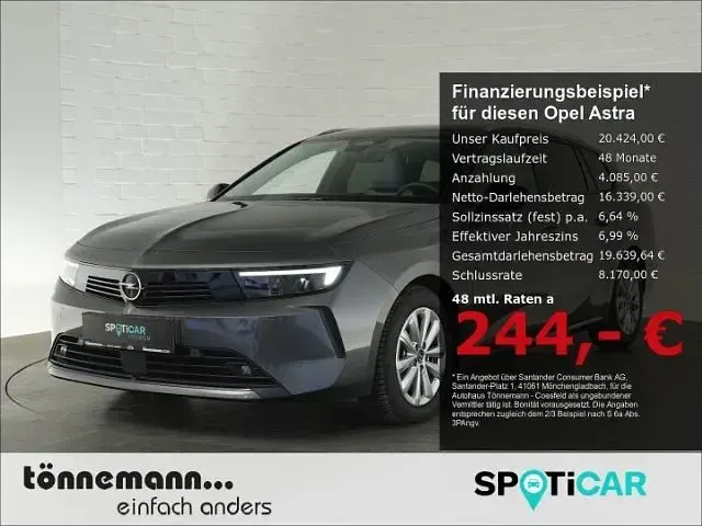 Gebraucht Opel Astra Elegance 131 PS (96 kW) 2024 Kleinwagen